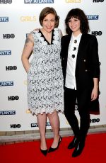 FELICITY JONES at Girls Season 3 Premiere in London