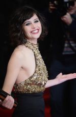 FELICITY JONES at The Invisible Woman Premiere in London