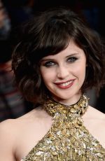 FELICITY JONES at The Invisible Woman Premiere in London