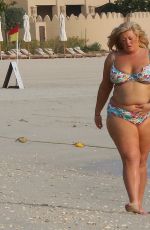 GEMMA COLLINS in Bikini in Dubai