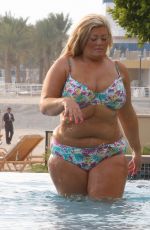 GEMMA COLLINS in Bikini in Dubai