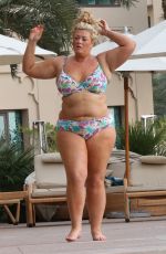 GEMMA COLLINS in Bikini in Dubai