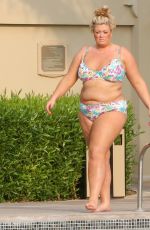 GEMMA COLLINS in Bikini in Dubai