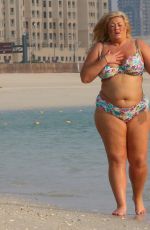 GEMMA COLLINS in Bikini in Dubai