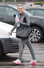 GEMMA MERNA in Tights Oit and About in Liverpool
