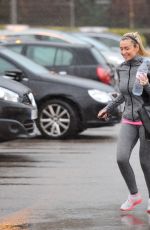 GEMMA MERNA in Tights Oit and About in Liverpool
