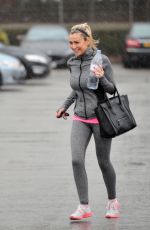 GEMMA MERNA in Tights Oit and About in Liverpool