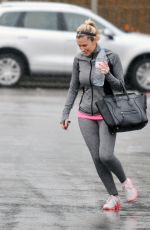 GEMMA MERNA in Tights Oit and About in Liverpool
