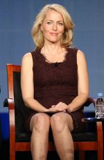 GILLIAN ANDERSON at 2014 Winter TCA Tour in Pasadena