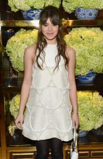 HAILEE STEINFELD at Tory Burch Rodeo Drive Flagship Opening in Beverly Hills