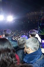 HAYDEN PANETTIERE and Klitchko Family at New Years Eve in Kiev