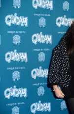 HAYLEY TAMADDON at Cirque du Soleil: Quidam Opening Night in London