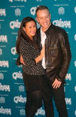 HAYLEY TAMADDON at Cirque du Soleil: Quidam Opening Night in London
