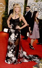 Heidi Klum in Marchesa and Christian Louboutin
