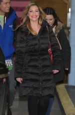 HEIDI RANGE Arrives at a Studio in London