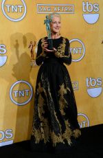 HELEN MIRREN at 2014 SAG Awards in Los Angeles
