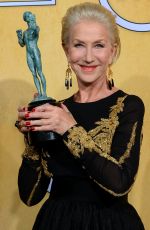 HELEN MIRREN at 2014 SAG Awards in Los Angeles