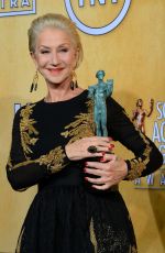 HELEN MIRREN at 2014 SAG Awards in Los Angeles