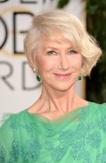 HELEN MIRREN at 71st Annual Golden Globe Awards