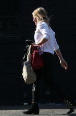 HILARY DUFF Arrives at a Studio in Los Angeles