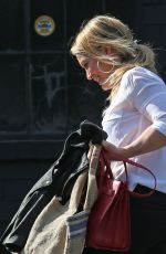 HILARY DUFF Arrives at a Studio in Los Angeles