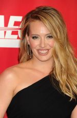 HILARY DUFF at 2014 Musicares Person of the Year Gala in Los Angeles