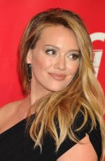 HILARY DUFF at 2014 Musicares Person of the Year Gala in Los Angeles