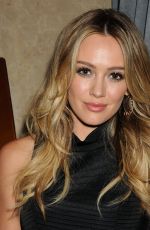 HILARY DUFF at 2014 Pre-Grammy Gala in Beverly Hills