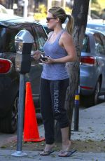 HILARY DUFF Heading to a Salon in Sherman Oaks