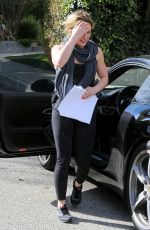 HILARY DUFF Leaves Her Lawyer
