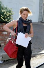 HILARY DUFF Leaves Her Lawyer
