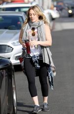 HILARY DUFF Out and About in Beverly Hills 2901
