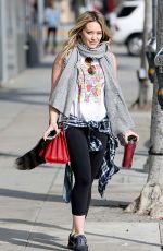 HILARY DUFF Out and About in Beverly Hills 2901