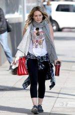 HILARY DUFF Out and About in Beverly Hills 2901