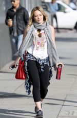 HILARY DUFF Out and About in Beverly Hills 2901