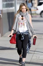 HILARY DUFF Out and About in Beverly Hills 2901