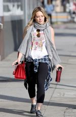 HILARY DUFF Out and About in Beverly Hills 2901