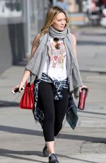 HILARY DUFF Out and About in Beverly Hills 2901