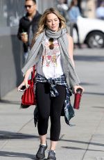 HILARY DUFF Out and About in Beverly Hills 2901