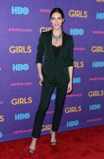 HILARY RHODA at Girls Season 3 Premiere in New York
