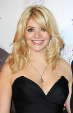 HOLLY WILLOUGHBY at 2014 National Television Awards in London