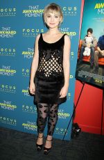 IMOGEN POOTS at That Awkward Moment Premiere in New York