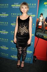 IMOGEN POOTS at That Awkward Moment Premiere in New York