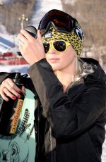 IRELAND BALDWIN at Oakley Learn to Ride with AOL in Park City