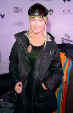 IRELAND BALDWIN at Oakley Learn to Ride with AOL in Park City