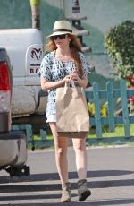 ISLA FISHER in Jeans Shorts Out and About in Hawaii