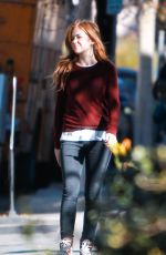 ISLA FISHER Out and About in Dtudio City