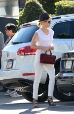 JANUARY JONES Arrives at Whole Foods in Los Angeles