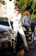 JANUARY JONES Arrives at Whole Foods in Los Angeles