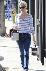 JANUARY JONES in in Tight Jeans Out in West Hollywood